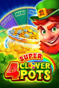 4 Super Clover Pots